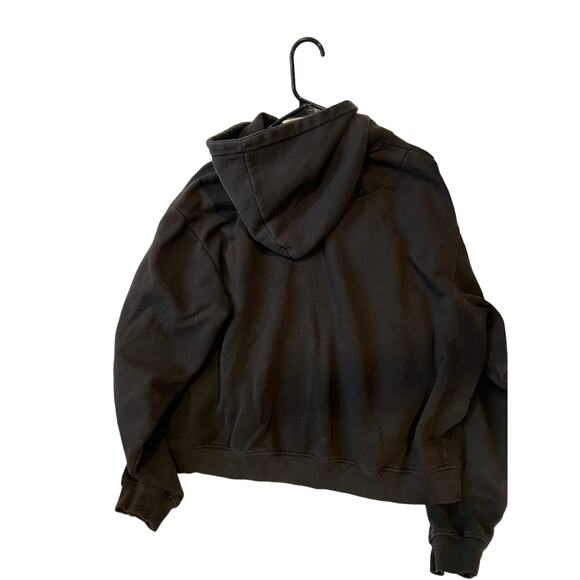 BooHooMan Limited Edition Black Oversized Hoodie Mens L - Picture 2 of 4